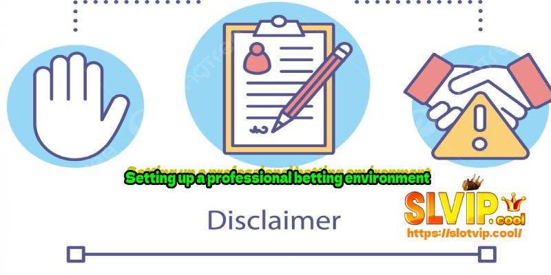 Setting up a professional betting environment