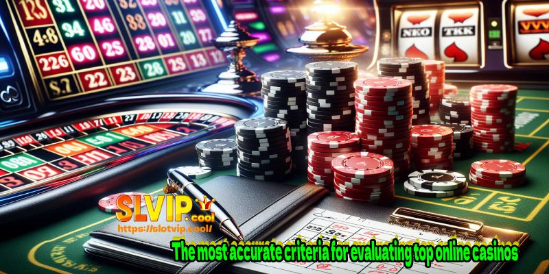 The most accurate criteria for evaluating top online casinos