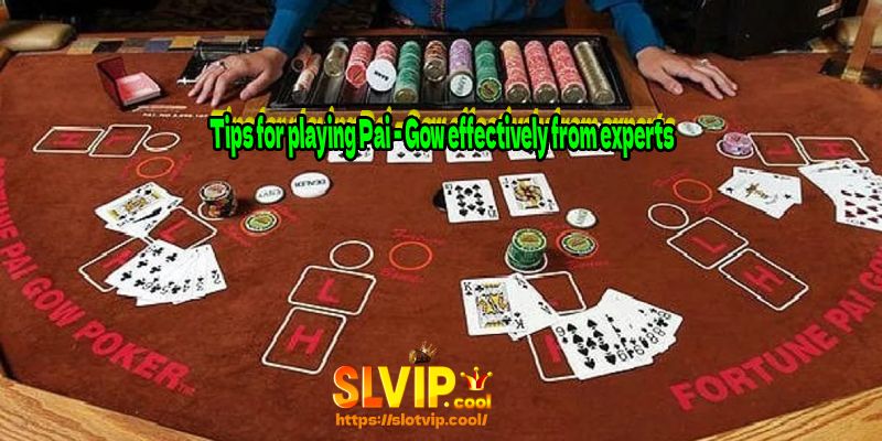 Tips for playing Pai - Gow effectively from experts