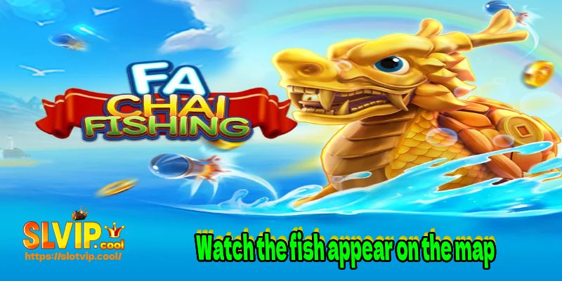 Watch the fish appear on the map